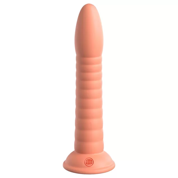 Dillio Wild Thing - rebrasti dildo (19cm) - oranžen