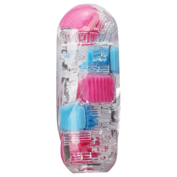 Tenga Bobble - masturbator z masažo - notranja struktura Crazy Cubes