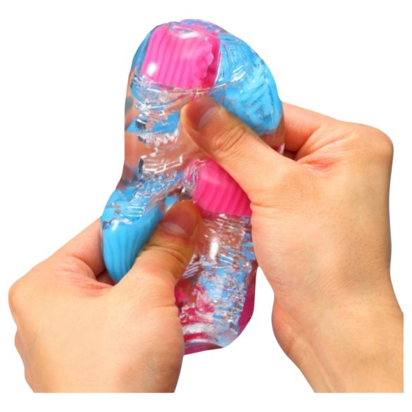 Tenga Bobble - masturbator z masažo - notranja struktura Crazy Cubes