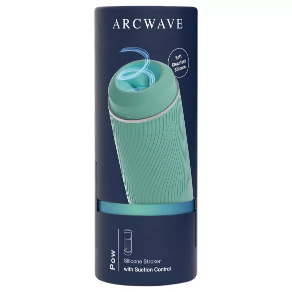 Arcwave Pow - ročni vakuumski masturbator (zelen)
