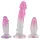 Crystal Clear - analni trener set - 3 deli - prozorno-roza