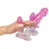 Crystal Clear - analni trener set - 3 deli - prozorno-roza
