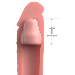   X-TENSION Elite 1 - Obloga za penis z možnostjo rezanja (naravna)