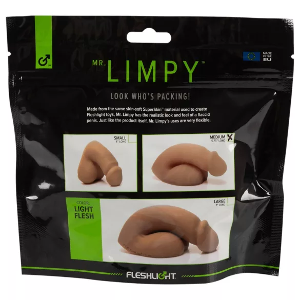 Mr. Limpy - realistični dildo - srednji - naravna barva