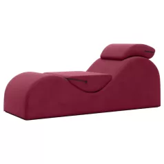   Liberator Esse Lounger - tantra stol - nastavljiv, 3-delni - rdeč