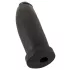 realistixxx Real Giant - orjaški dildo - 30 cm (črn)