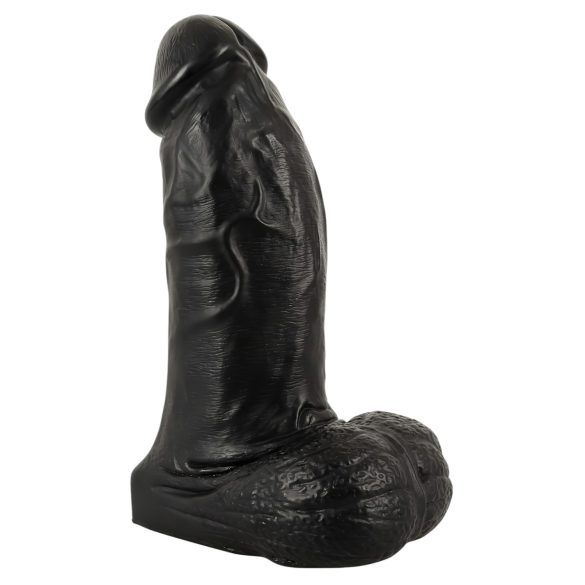 Realistixxx Velikan - črni dildo z modi - 22 cm