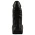 Realistixxx Velikan - črni dildo z modi - 22 cm