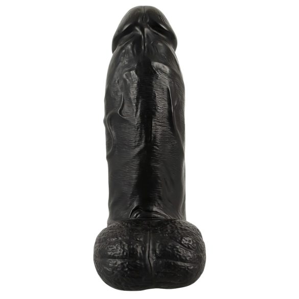 Realistixxx Velikan - črni dildo z modi - 22 cm