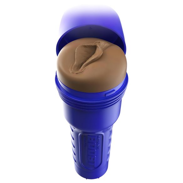 Fleshlight Boost Bang - masturbator vaginalna realistična - rjava