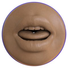   Fleshlight Boost Blow - realistični ustni masturbator (rjav)