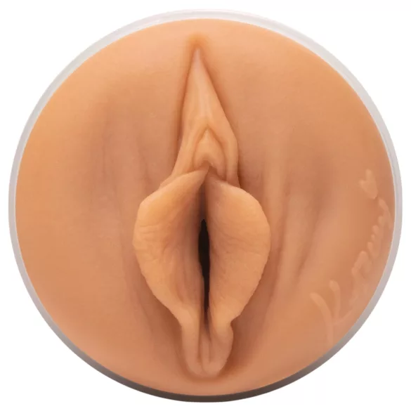 Fleshlight Kazumi Kumzumi - realistična vagina - naravna barva