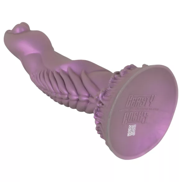 Beasty Cocks Alien Phallus - dildo v obliki vesoljca - vijoličen