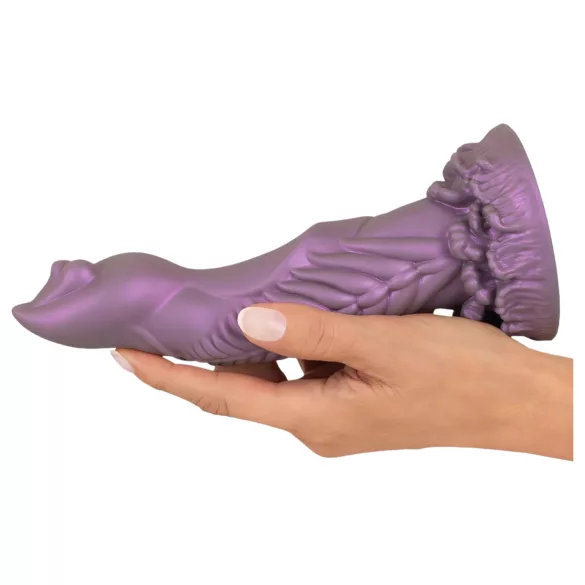 Beasty Cocks Alien Phallus - dildo v obliki vesoljca - vijoličen