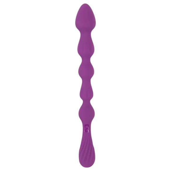 You2Toys - Kroglični, upogljivi analni dildo - (vijoličen)