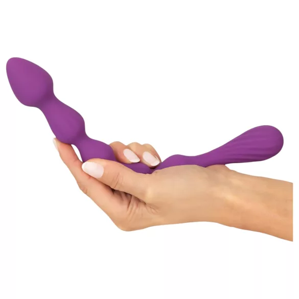 You2Toys - Kroglični, upogljivi analni dildo - (vijoličen)