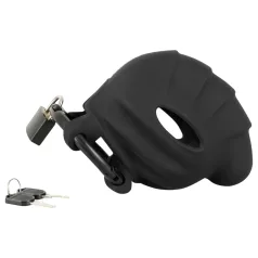 Black Velvets - moška kletka za penis in moda - črna