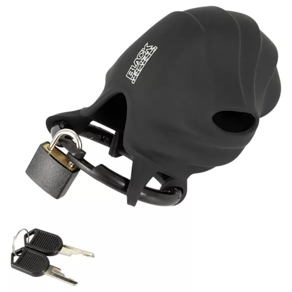 Black Velvets - moška kletka za penis in moda - črna