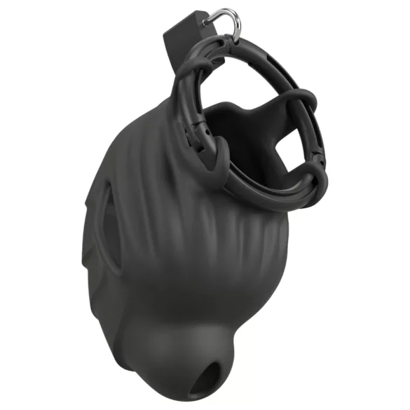 Black Velvets - moška kletka za penis in moda - črna