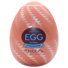   TENGA Egg Spiral Stronger - jajčasti masturbator - ena uporaba