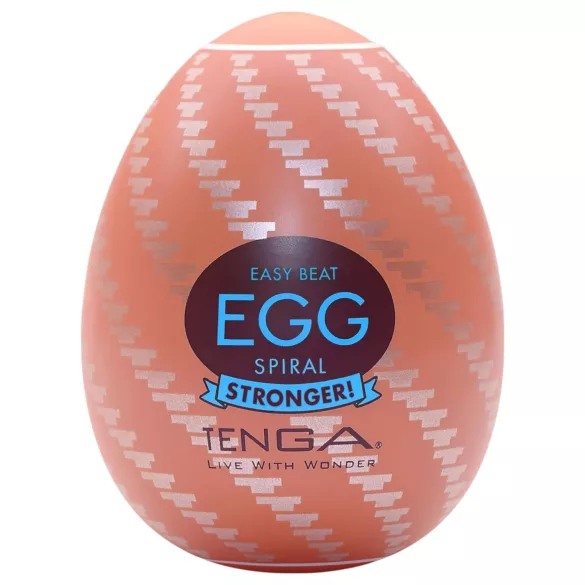 TENGA Egg Spiral Stronger - jajčasti masturbator - ena uporaba
