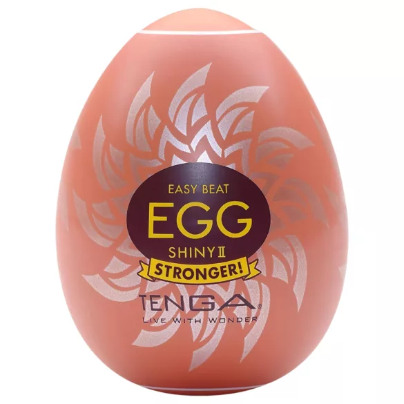 TENGA Egg Shiny II Stronger - masturbator za moške - jajček - 1 kos