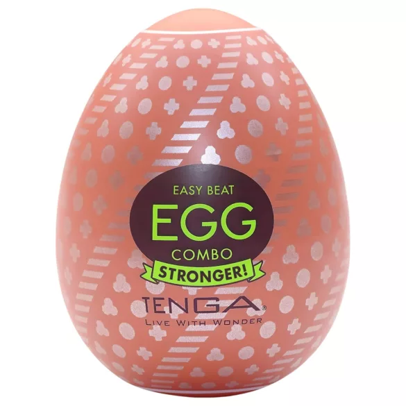 TENGA Egg Combo Stronger - masturbator jajce - ena uporaba