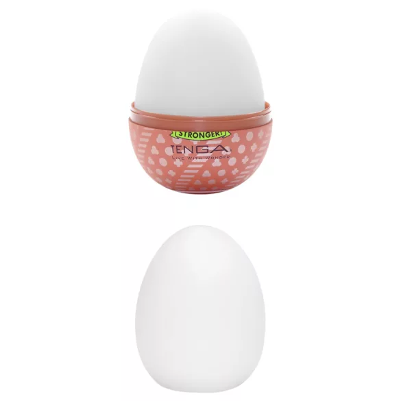TENGA Egg Combo Stronger - masturbator jajce - ena uporaba