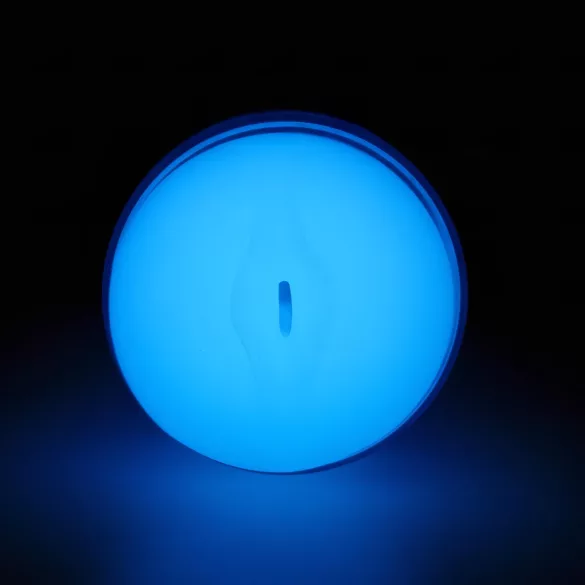 Kiiroo Feel Glow - svetleča umetna vagina - PowerBlow združljiva (bela)