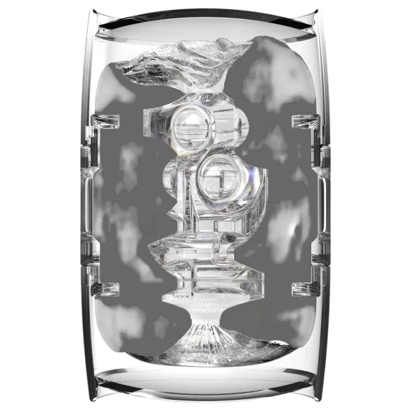 Fleshlight Quickshot Autumn Falls - potovalni masturbator (prozoren)