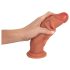 Realistixxx - realistični dildo - dvojna plast - naravna barva