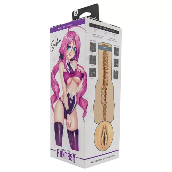 Fleshlight - masturbator vagina - Sasha Nakamoto Ecchi - naravna barva