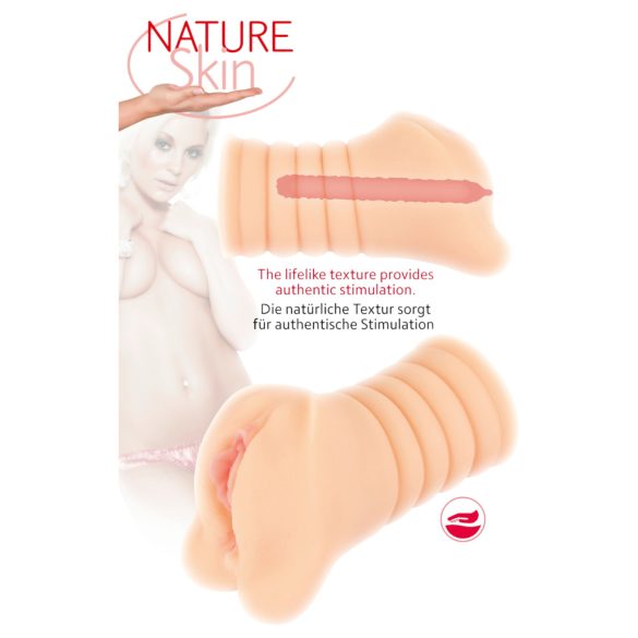 Nature Skin - masturbator vagina - realističen občutek - naravna barva