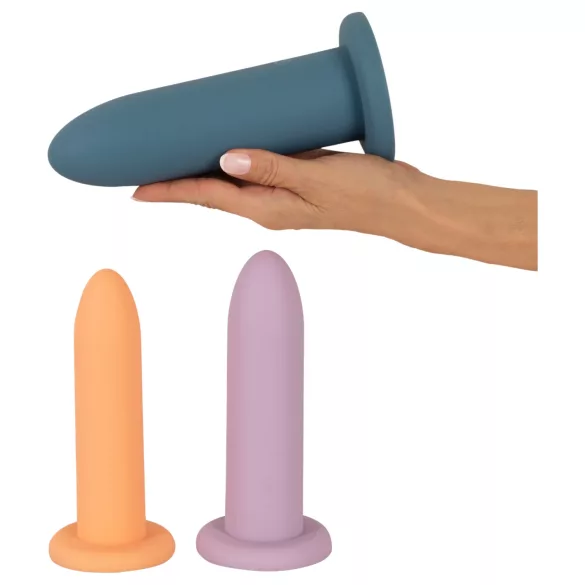 You2Toys - Three in a Row - dildo trening set - 3 kosi (barvni)