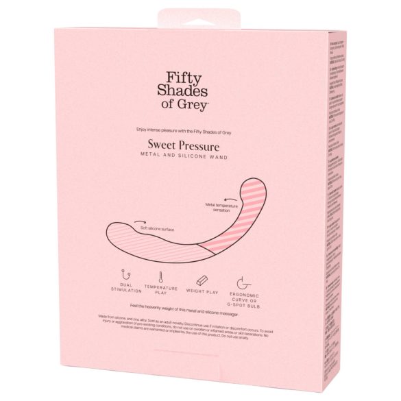 Fifty Shades of Grey - dvojni dildo - črna