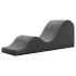 Liberator Aria Flip Chaise - nastavljiv seks pohištveni kos (črn)