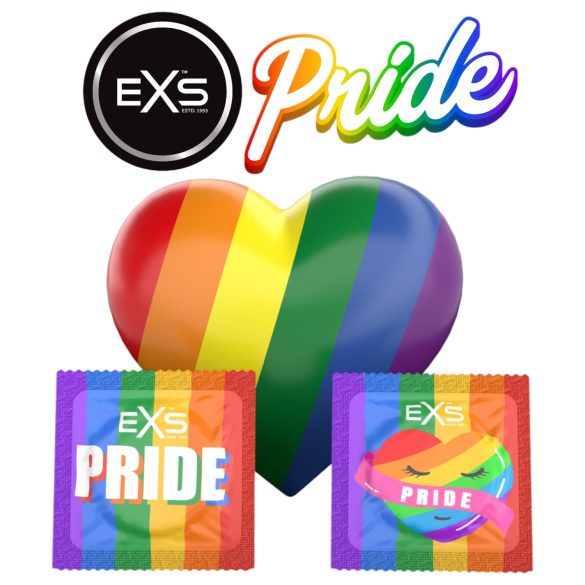 EXS Pride - kondomi iz lateksa - 144 kos