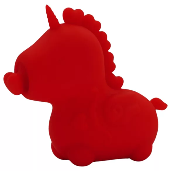 Unihorn Cupid's Beau - vibrator za klitoris - polnjenje USB - rdeč