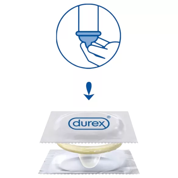 Durex Invisible Slim - kondomi - ultra tanki - 10 kos