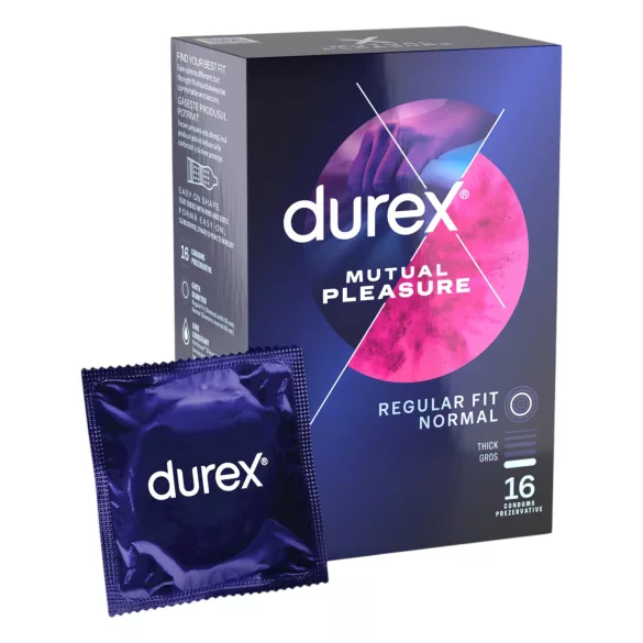 Durex Mutual Pleasure - kondom z zakasnitvenim učinkom (16 kosov)