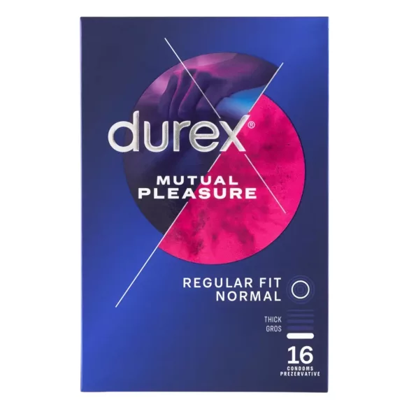 Durex Mutual Pleasure - kondom z zakasnitvenim učinkom (16 kosov)