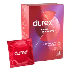 Durex - kondomi - tanki, občutljiv občutek - 18 kos