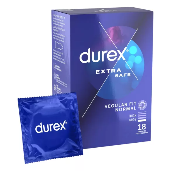 Durex - kondomi za dodatno varnost - 18 kos