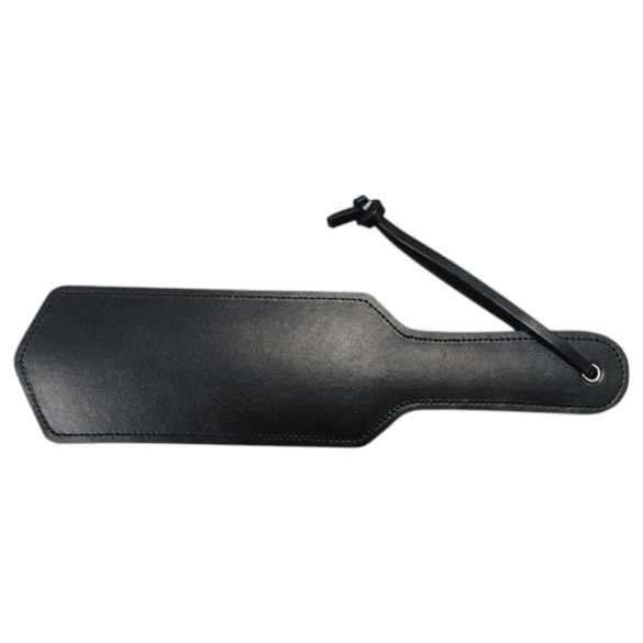 Rouge - bič iz pravega usnja s kovinskimi neti - črna