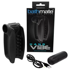 Bathmate Hand Vibe - polnilni ročni vibrator (črn)