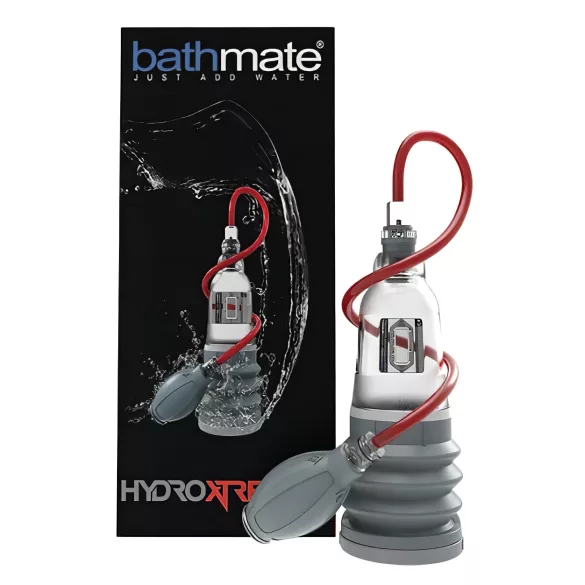 BathMate Xtreme Hydromax 3 - penis črpalka komplet - prozorna
