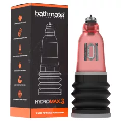 Bathmate Hydromax3 - hidravlična črpalka (rdeča)