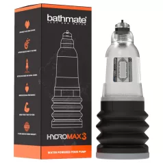 Bathmate Hydromax3 - hidravlična črpalka (prozorna)