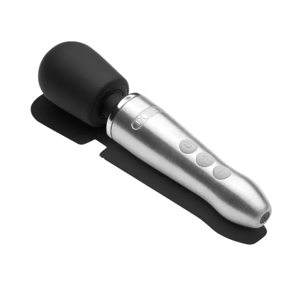 Doxy Go - masažni vibrator - srebrna