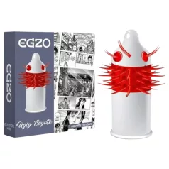 Egzo Ugly Coyote - kondom z dolgimi bodicami - 1 kos